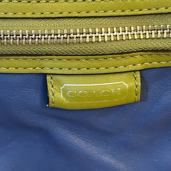 Blue and Green Crossbody Shoulder Bag - Brand Unknown - Picture 13 of 14